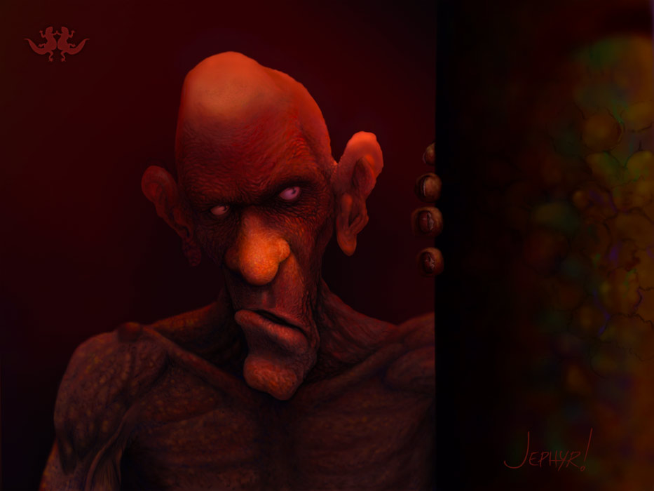 Digital Painting "Doc" - Copyright, 2016, Jephyr - All Rights Reserved